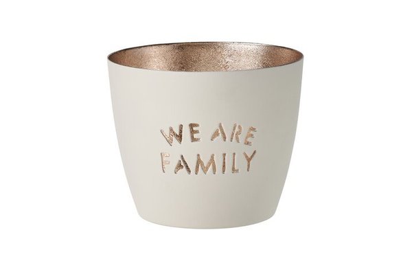Windlicht ''We are family'' Gift Company